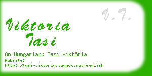 viktoria tasi business card