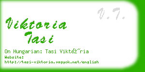 viktoria tasi business card